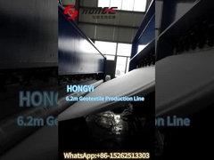 Jeotekstil üretim hattının çalışma süreci nedir?