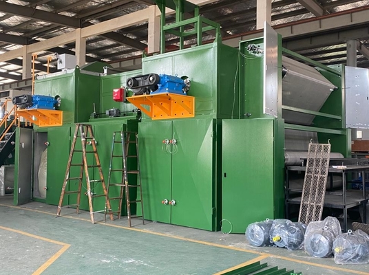 Dokunulmamış Jeotekstil Halı Kurutma Fırını Makinesi