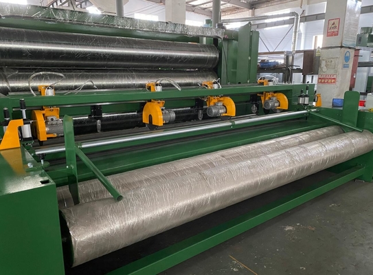 3.2m Genişlikli İğne Çakılmış Dikişsiz Kumaş Üretim hattı Geotekstil Halı Havlu