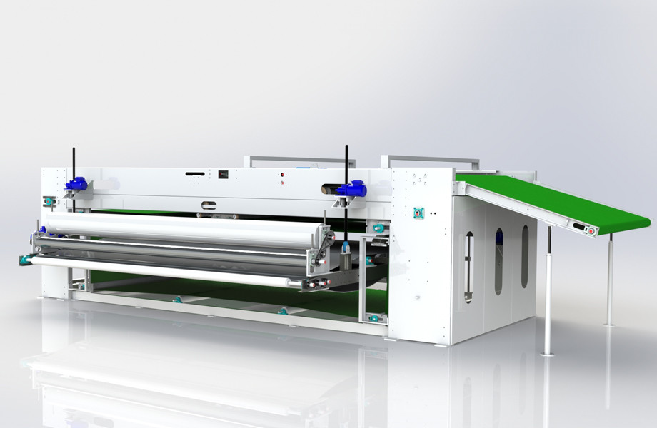 Otomatik Kontrol Crosslapper Makine Nonwoven için