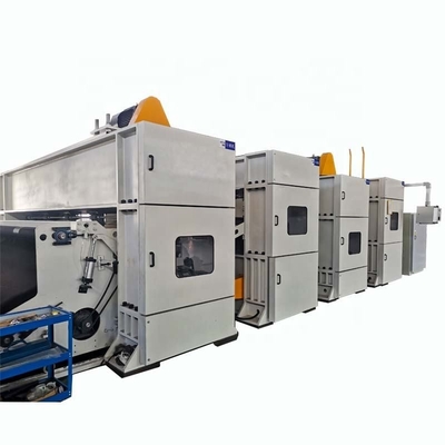 Nonwoven İğne Delme Makinesi 1200r / Min Halı Üretim Hattı