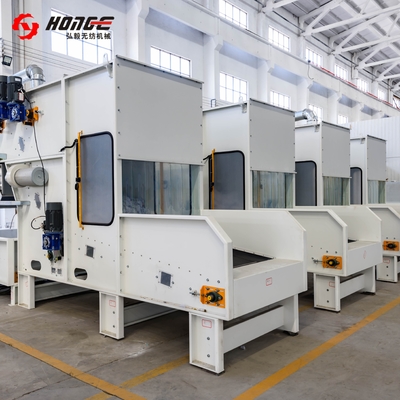 Wadding 3.75kw Yapımı İçin Polyester Elyaf Pamuk Açma Makinesi