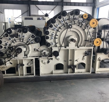 Vatka için 60m / Min 2500mm Polyester Tarak Makinası